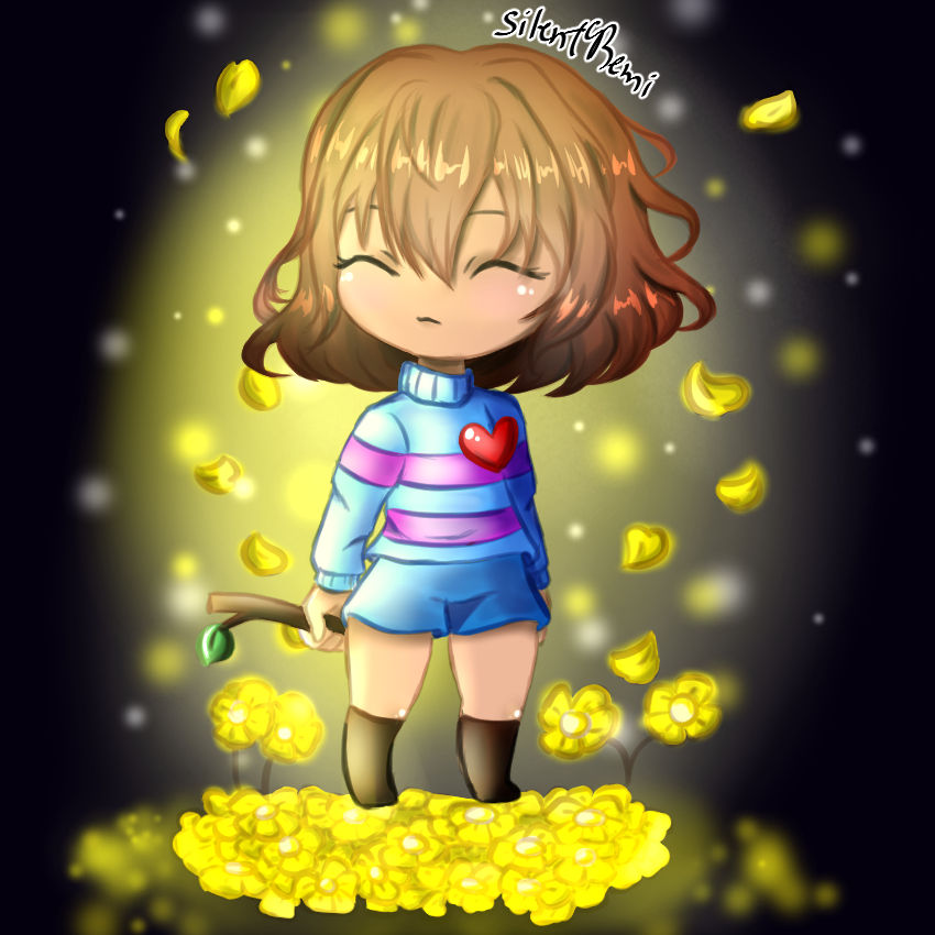 Fallbacktale Frisk Undertale Frisk by SilentRemi on DeviantArt