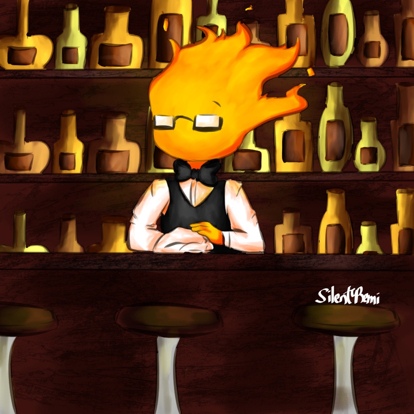 Grillby (Undertale) HD Wallpapers and Backgrounds