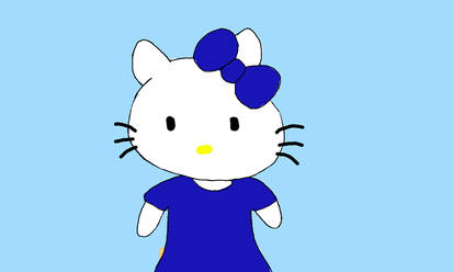 Hello Kitty in Blue