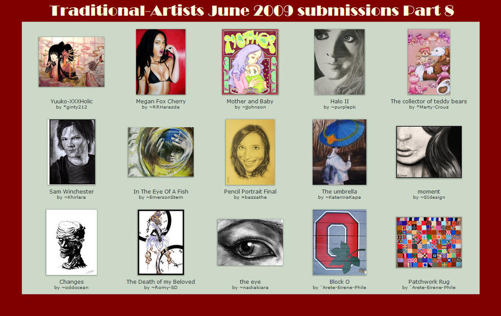 June 09 Submissions 8 By Traditional Artists On Deviantart June 09 Submissions 8 By Traditional Artists On Deviantart