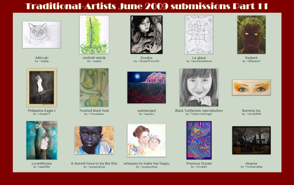 June 09 Submissions 11 By Traditional Artists On Deviantart June 09 Submissions 11 By Traditional Artists On Deviantart
