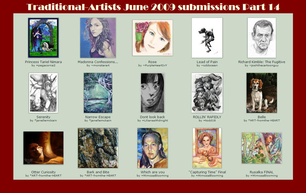 June 09 Submissions 14 By Traditional Artists On Deviantart June 09 Submissions 14 By Traditional Artists On Deviantart
