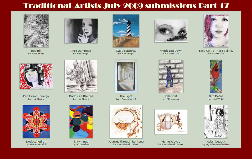 July 09 Submissions 17 By Traditional Artists On Deviantart July 09 Submissions 17 By Traditional Artists On Deviantart