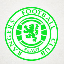 Rangers with the Celtic colors