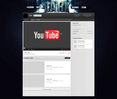 DARK Youtube layout