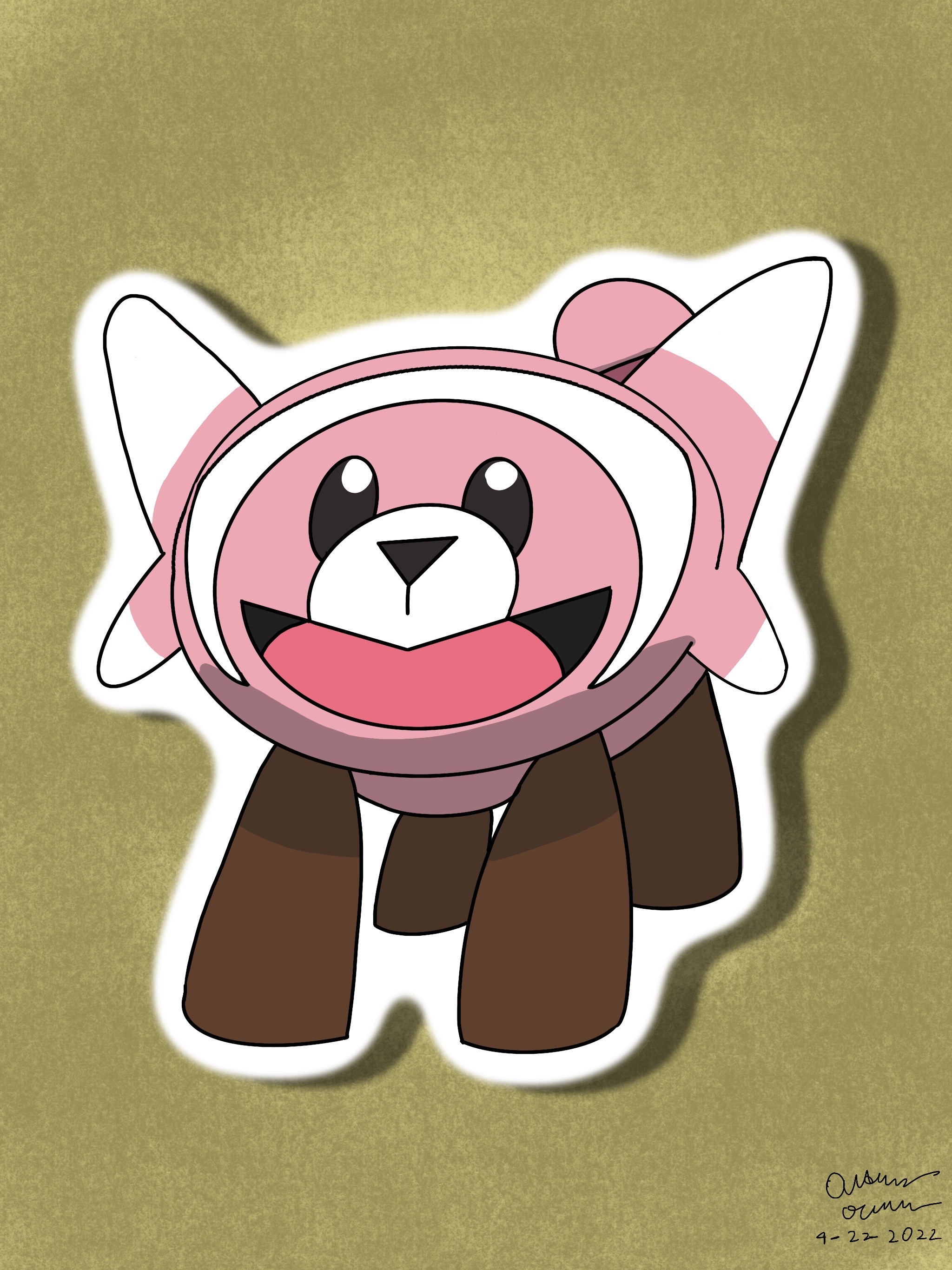 Stuffle Stufful by GreenLightning1992 on DeviantArt