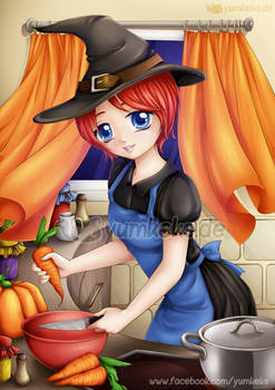 Commission - Kitchen Witch for Katja