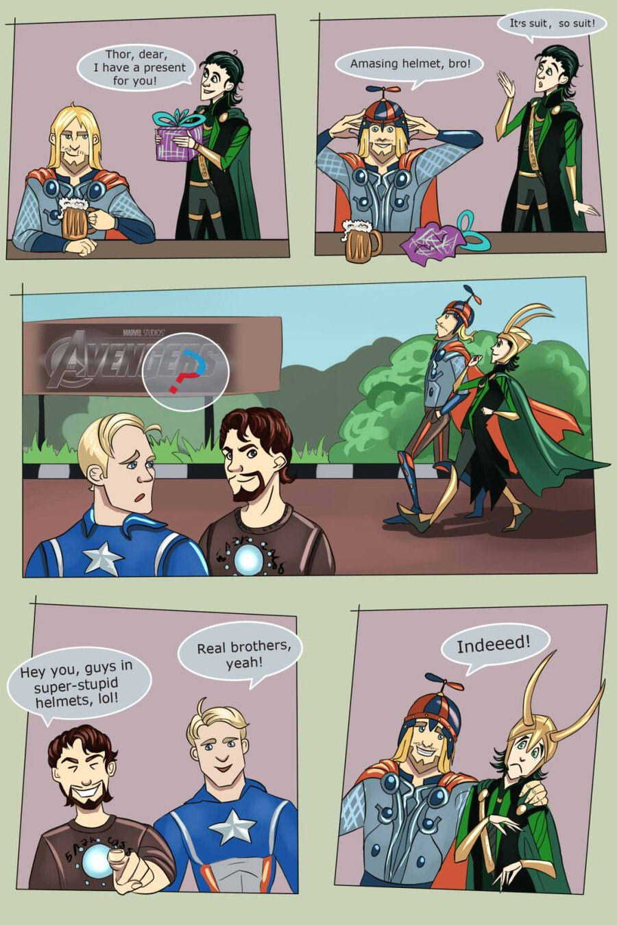 LokixAvengers comic