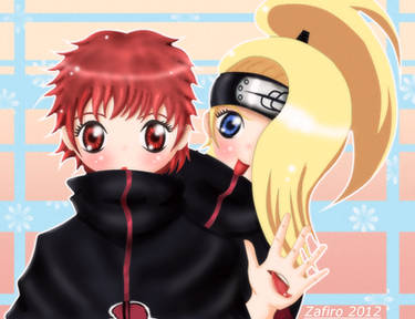 .:Deidara and Sasori:.