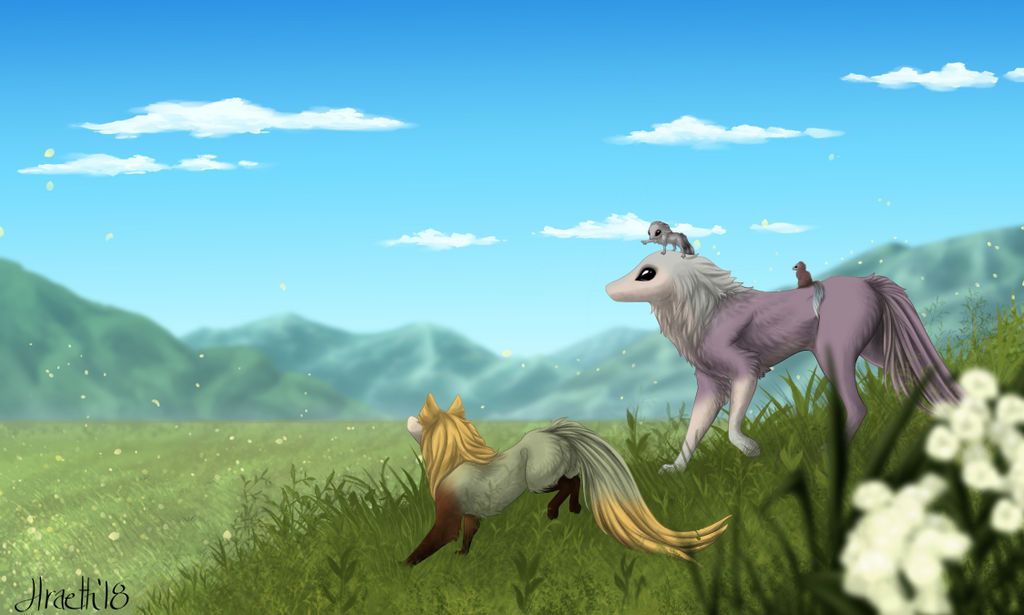 Firestorm: Chapter 1, Wildflower Field by Hraeth
