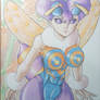 Q-Bee Pin-Up - Darkstalkers Fanart
