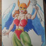 Classic Hawkgirl - Traditional Pin-Up