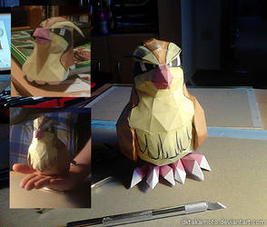 My very first Papercraft [Pidgey]