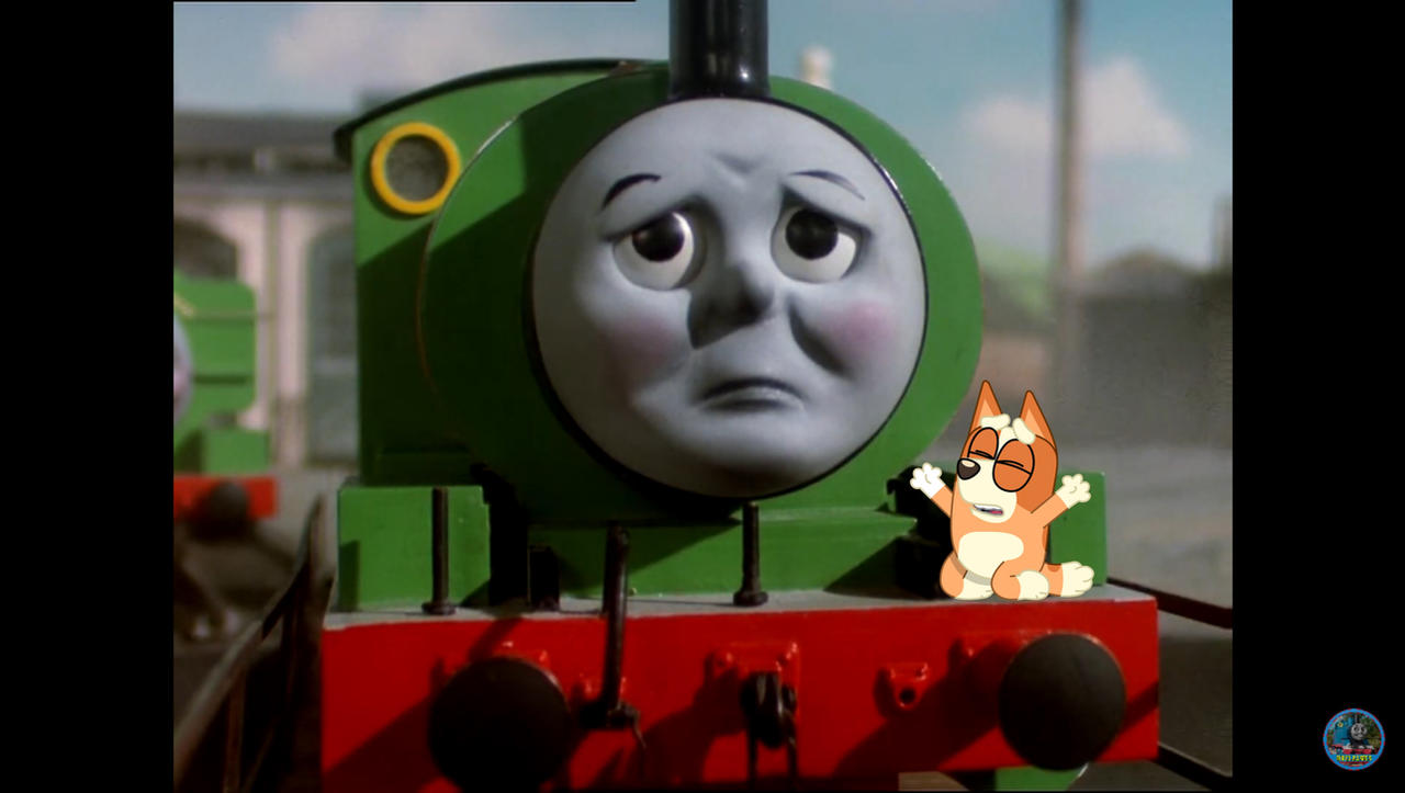 Percy and Bingo feeling sad by ThomasTrainfan2006 on DeviantArt