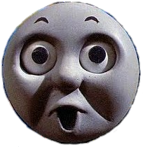 Thomas Scared Face Vector by ThomasTrainfan2006 on DeviantArt