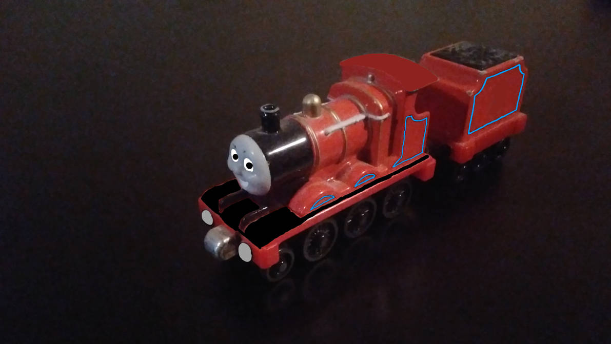 Take along RWS James edit by ThomasTrainfan2006 on DeviantArt