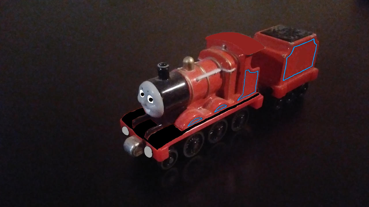 Take along RWS James edit by ThomasTrainfan2006 on DeviantArt