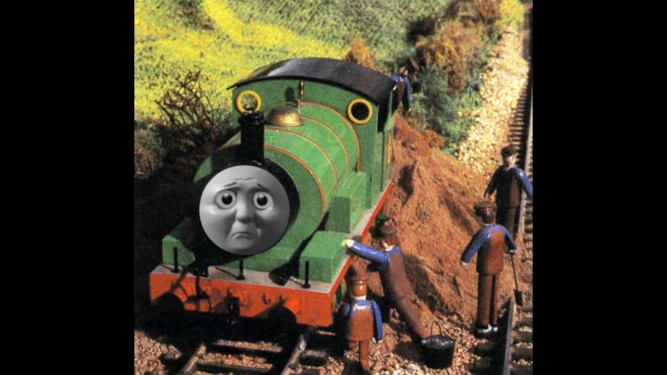 Percy's Sad Face in Series 1 (1984) by ThomasTrainfan2006 on DeviantArt
