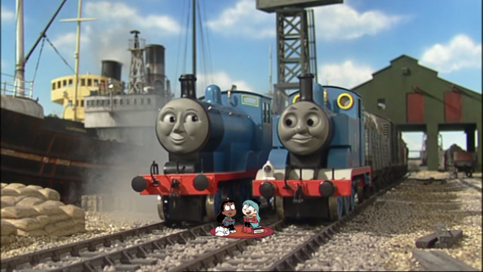 Reading Books with Thomas and Edward by ThomasTrainfan2006 on DeviantArt