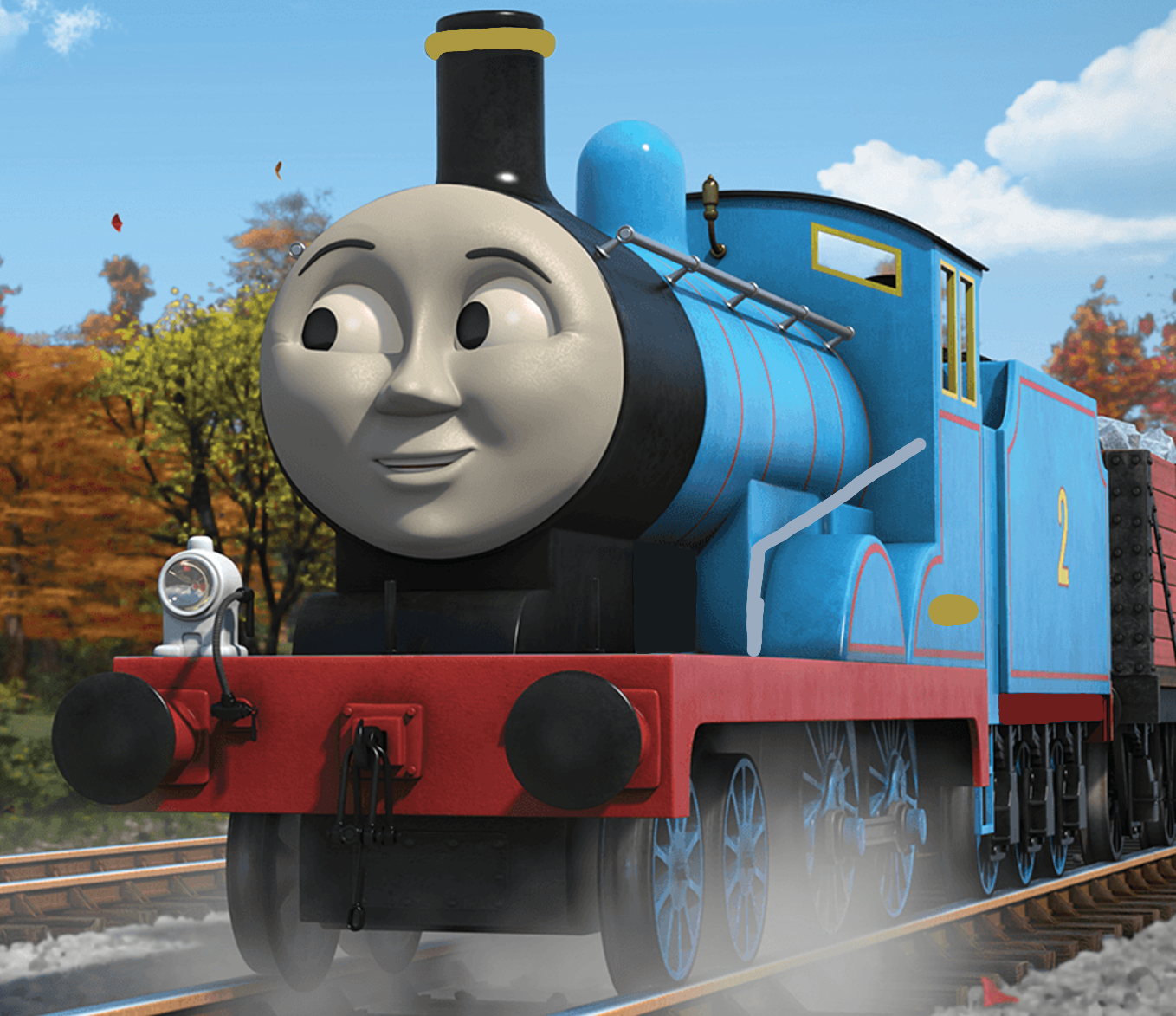 B3eu Engine Edward The Blue Engine (My Ideal Take) by ThomasTrainfan2006 on DeviantArt