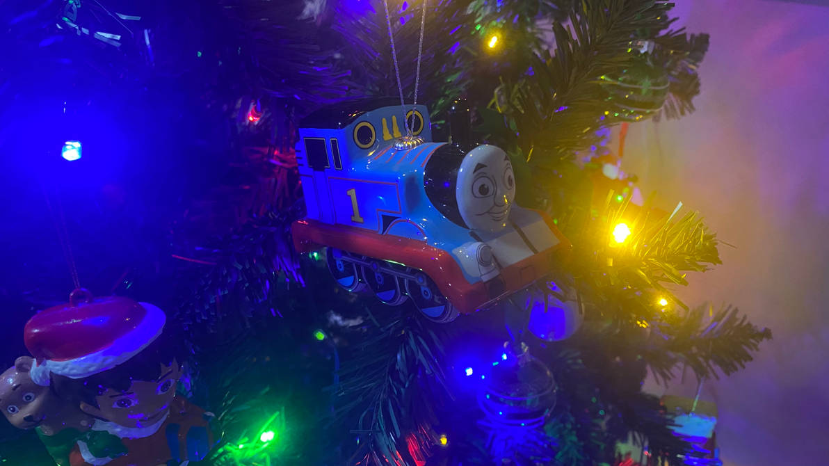 Thomas Ornament on the Christmas Tree by ThomasTrainfan2006 on DeviantArt