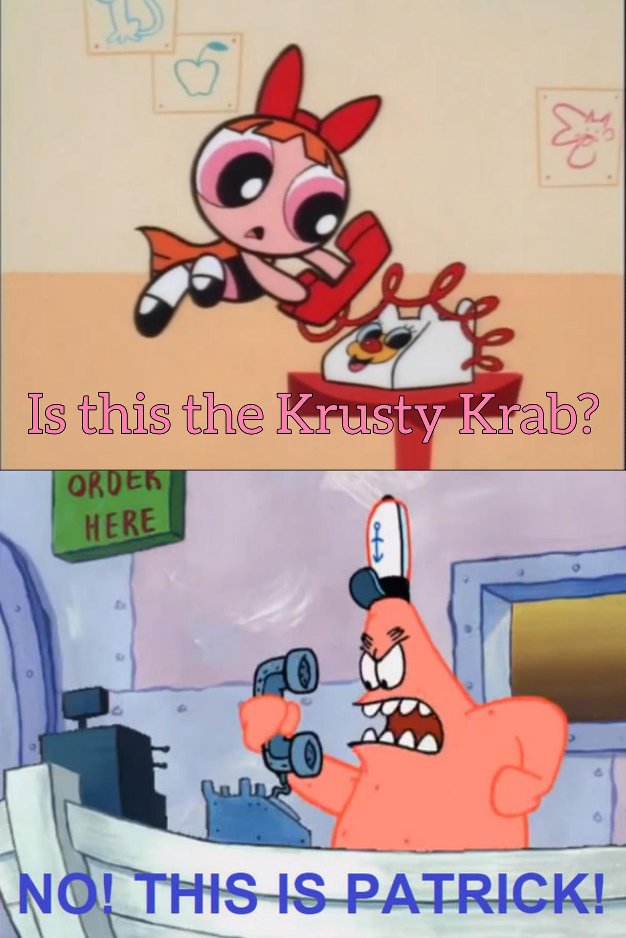 Blows Raspberry Patrick Star Blossom Calls Patrick Star by ThomasTrainfan2006 on DeviantArt