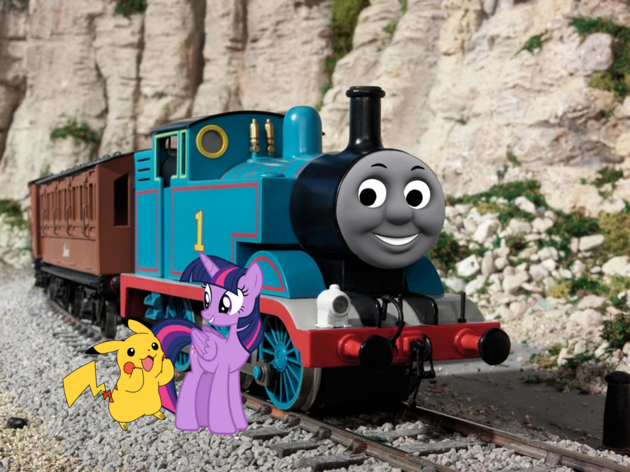 Thomas Twilight Sparkle And Pikachu By ThomasTrainfan2006 On DeviantArt thomas-twilight-sparkle-and-pikachu-by-thomastrainfan2006-on-deviantart