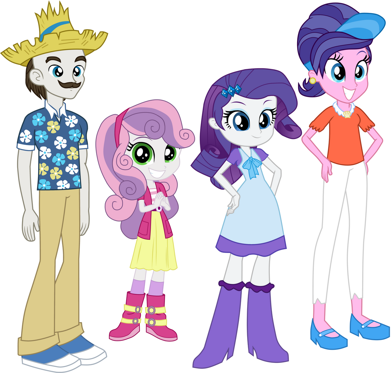 Mlp Rarity's Family Younger Rarity and her Family by OctoSquish7260 on DeviantArt