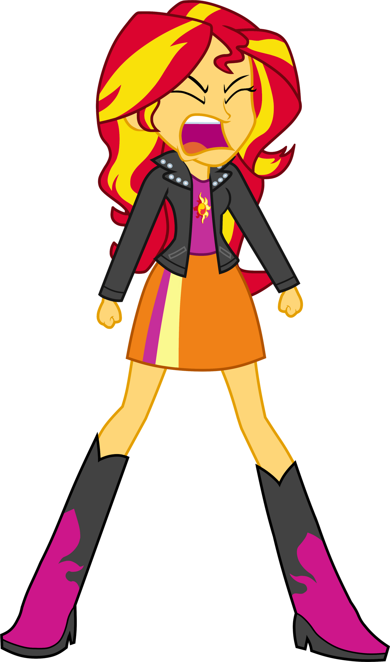 Angry Sunset Angry Sunset Shimmer (Original Outfit) by OctoSquish7260 on DeviantArt