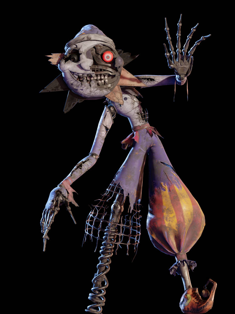(FNaF Ruin/Blender) Eclipse by TJtheredgator on DeviantArt
