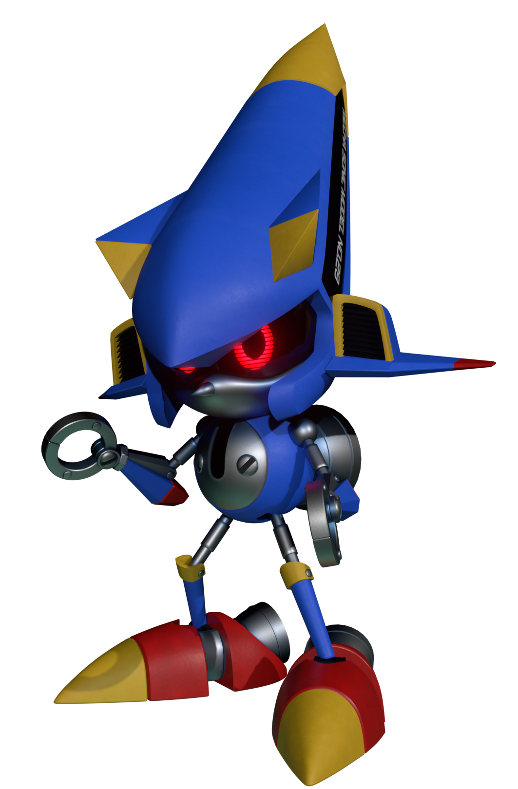 Rocket Metal Sonic AKA Mecha Sonic Model no. 29 by TJtheredgator on ...