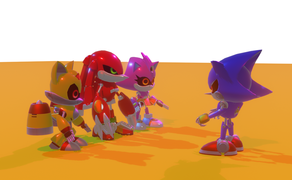 Colossal Bot Sonic (Sonic/Blender) For just a few bots more by TJtheredgator on DeviantArt