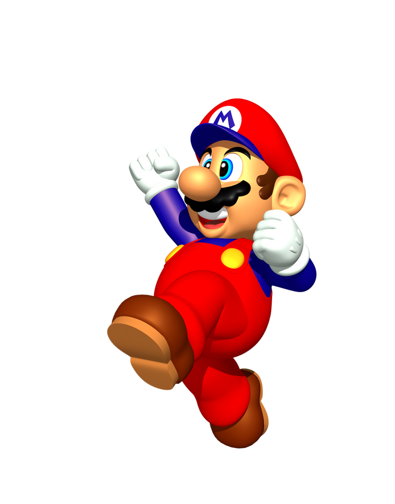 (Mario) SMB1 Box art Pose (JP and Classic Colors) by TJtheredgator on ...