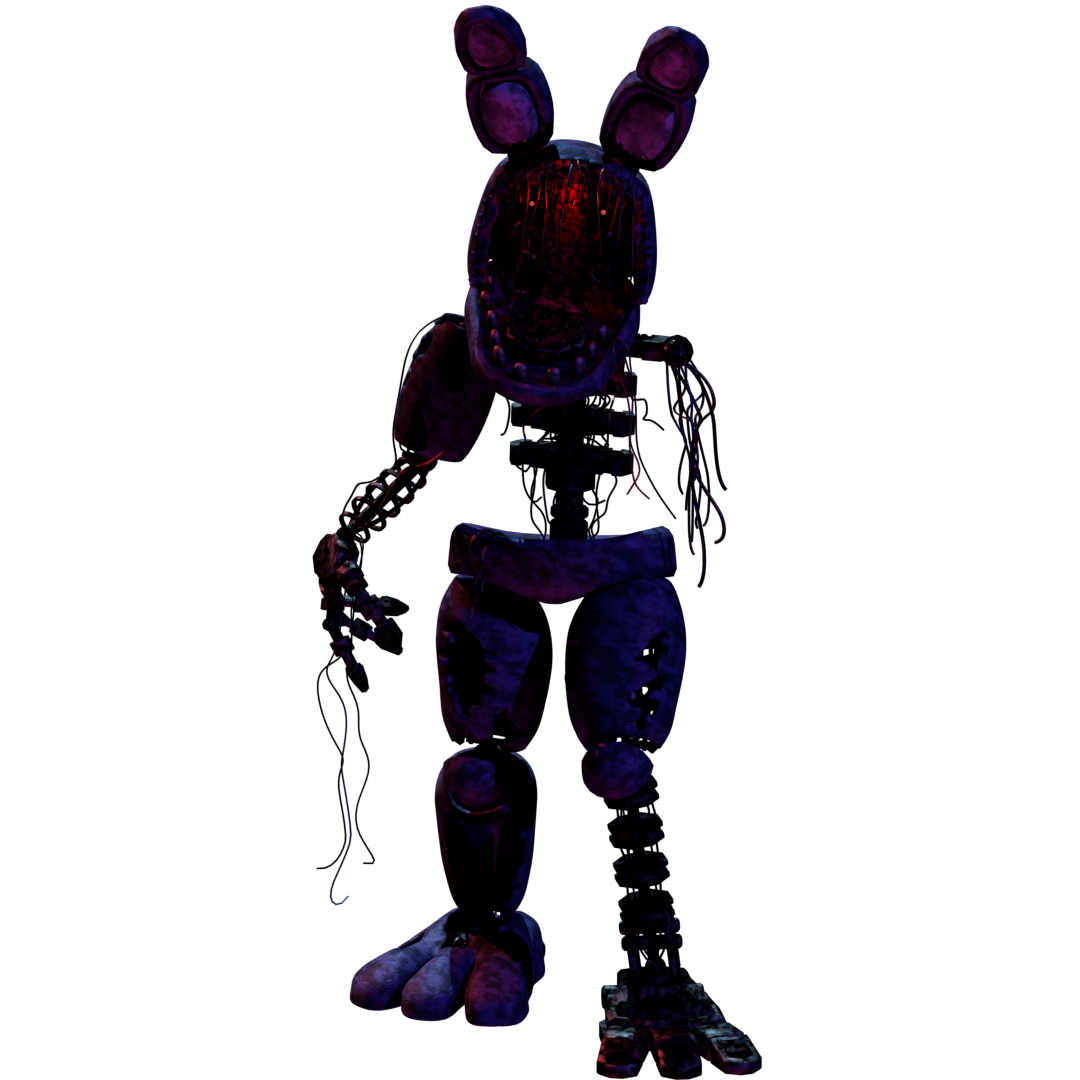 Inner Animatronics (TJoC/FNaF/Blender) Ignited Bonnie by TJtheredgator on DeviantArt