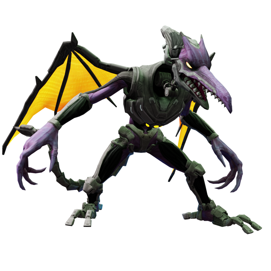 Metroid Meta Ridley Render (Metroid/Blender) Meta Ridley by TJtheredgator on DeviantArt