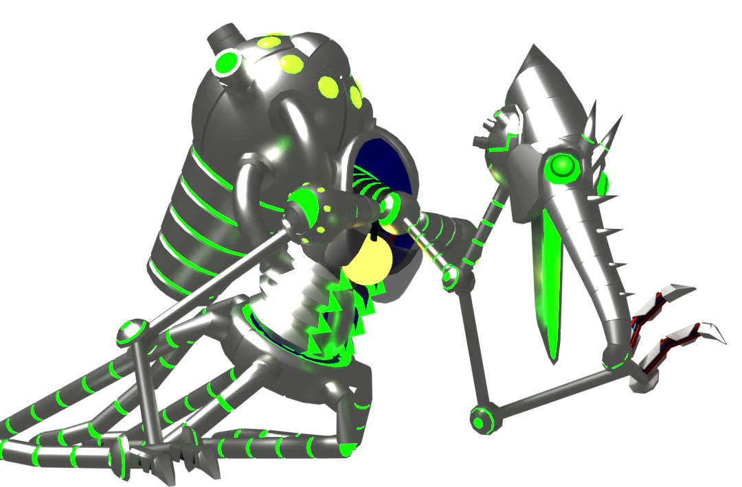 (Metroid/Blender) Mecha Ridley by TJtheredgator on DeviantArt