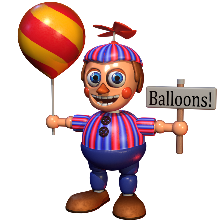 (FNaF/Blender) Balloon Boy by TJtheredgator on DeviantArt