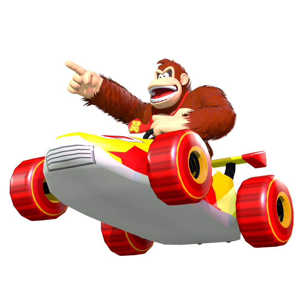 (Donkey Kong/Blender) DK in the DK Racer by TJtheredgator on DeviantArt