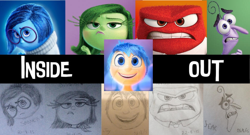 Inside Out Characters by l-Silent-Red-l on DeviantArt
