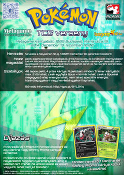 Electric Type TCG Tournament Poster