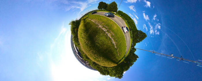 Belknap Little Planet Stereographic Projection