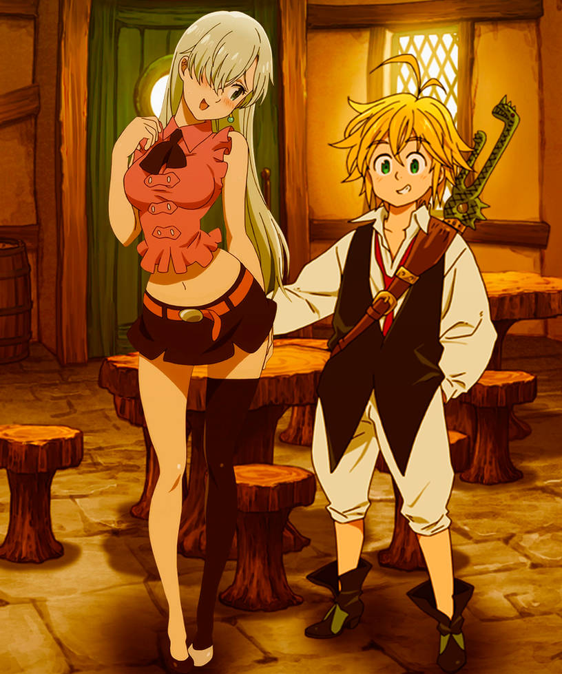 Meliodas and Elizabeth by OppaiDesu on DeviantArt Meliodas and Elizabeth by OppaiDesu on DeviantArt