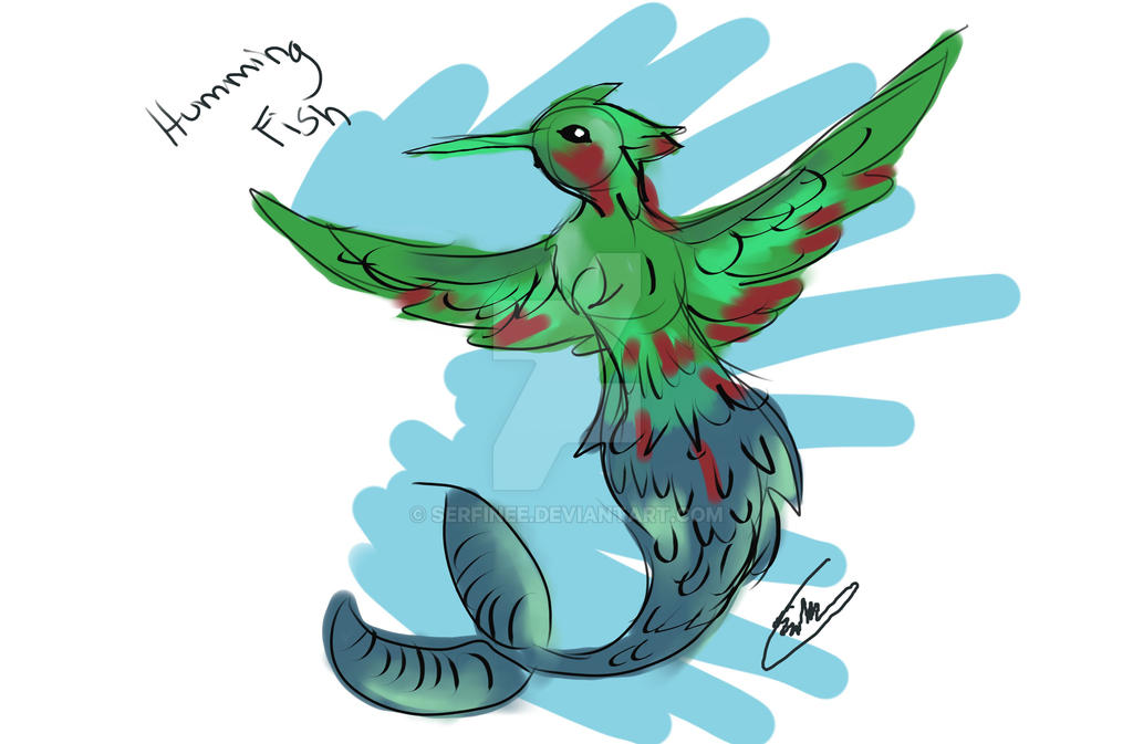 Humming Fish by Serfinee on DeviantArt