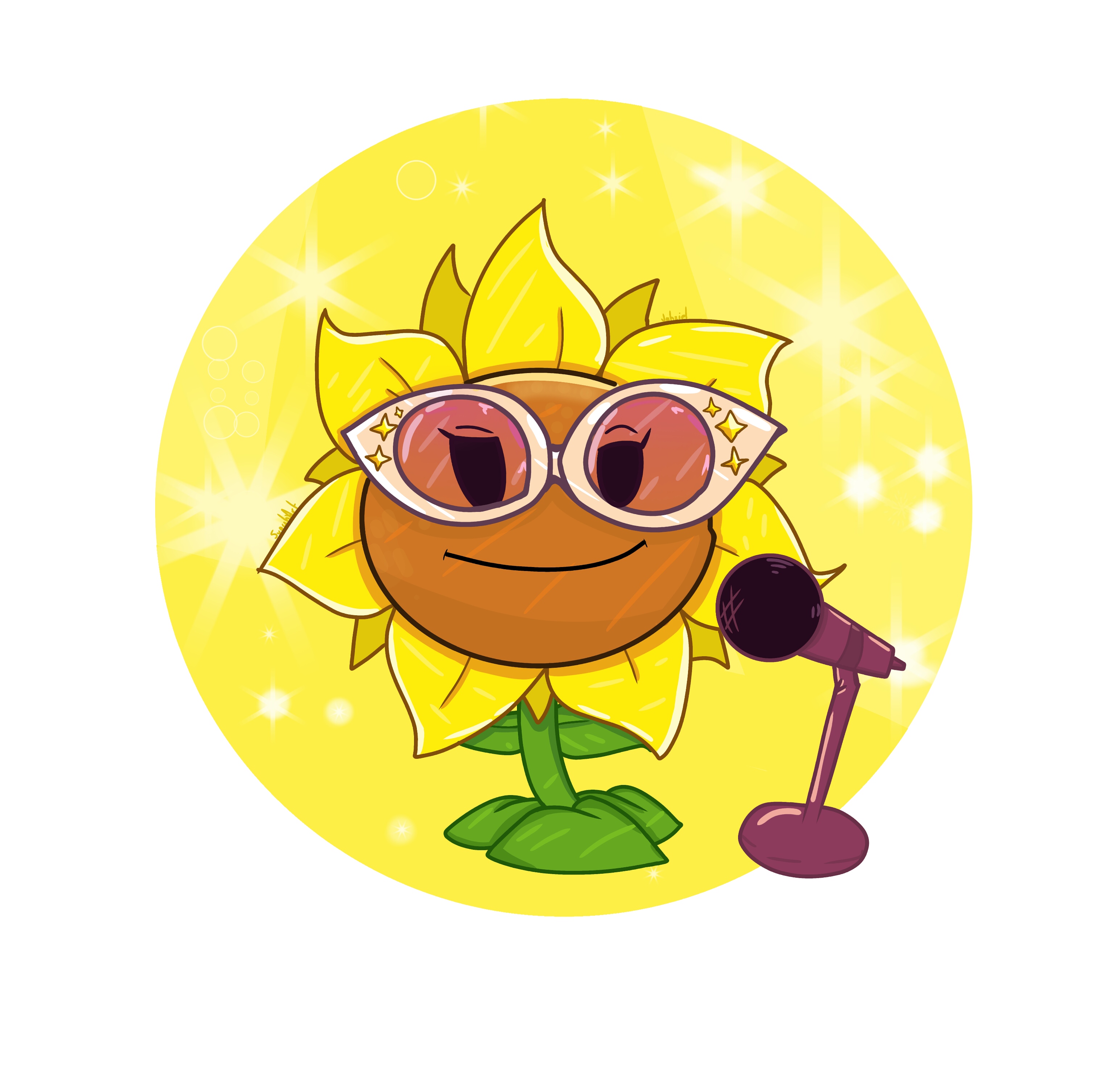 Sunflowers as a solar fare in pvz2 hd costume by Sunnyplay5 on DeviantArt