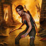 Tomb Raider - Unofficial Comic Wallpaper