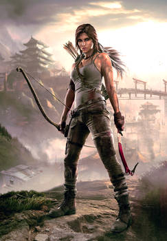 Tomb Raider - Shanty Town HQ Wallpaper