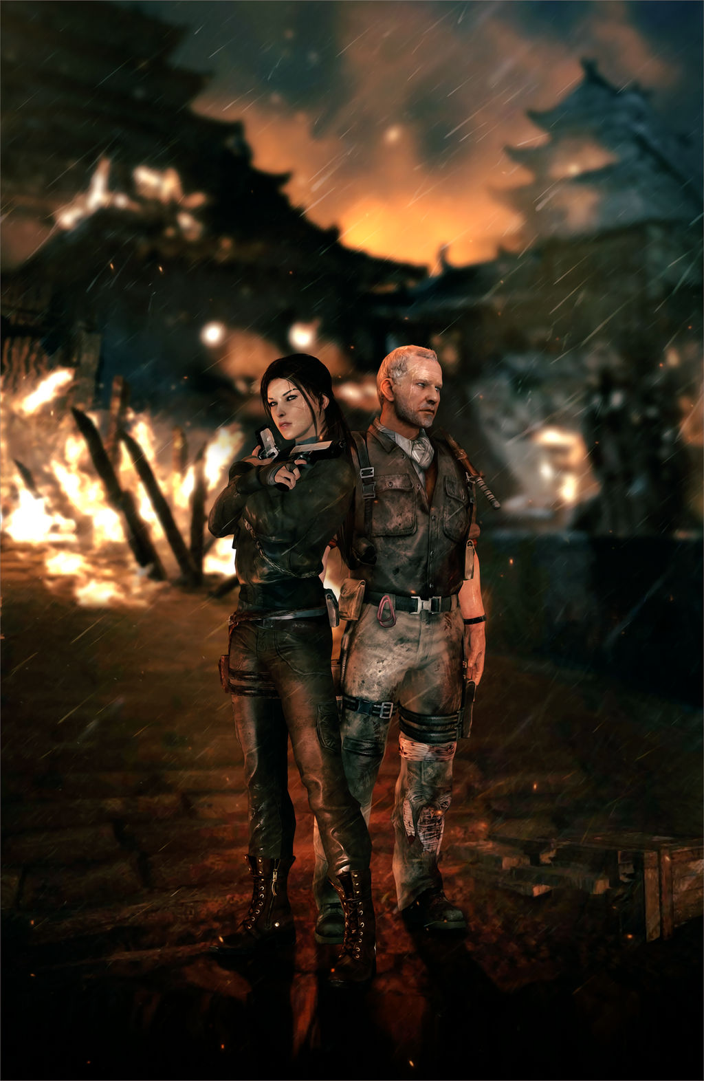 Unofficial Tomb Raider Poster - A survivor Is Born