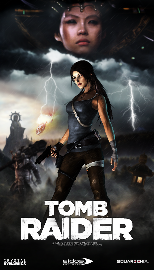 Tomb Raider - XNA Unofficial Poster by FearEffectInferno 