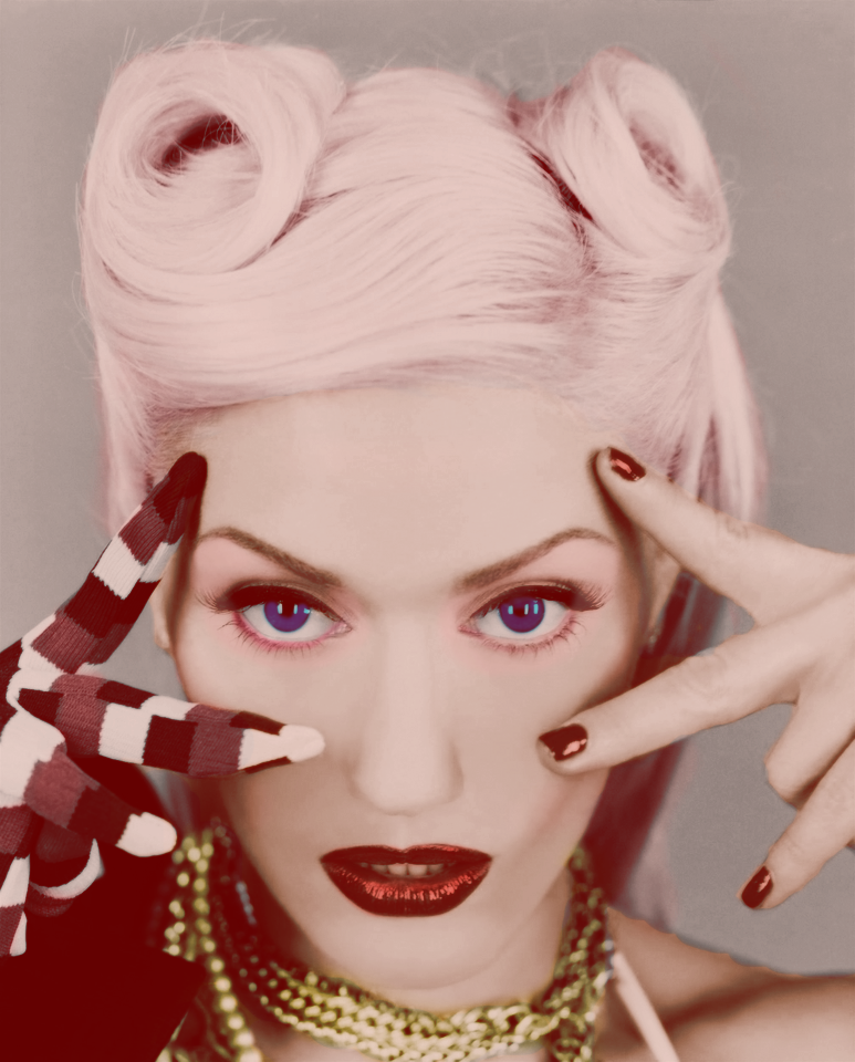 Gwen Stefani Colourization