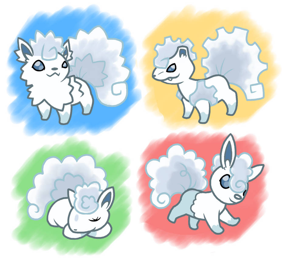 PokeVariant Contest: Alola-Vulpix by Jakzketch on DeviantArt